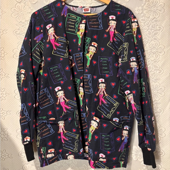 Betty Boop Jackets & Blazers - Vintage rare Betty Boop jacket/scrupjacket